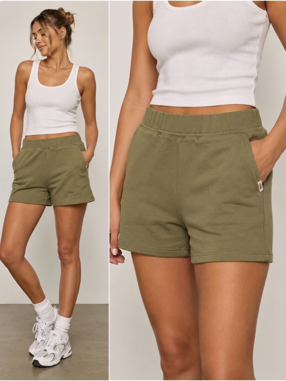 UGG Olive Green Women's Athletic Lounge Shorts/ woman’s L